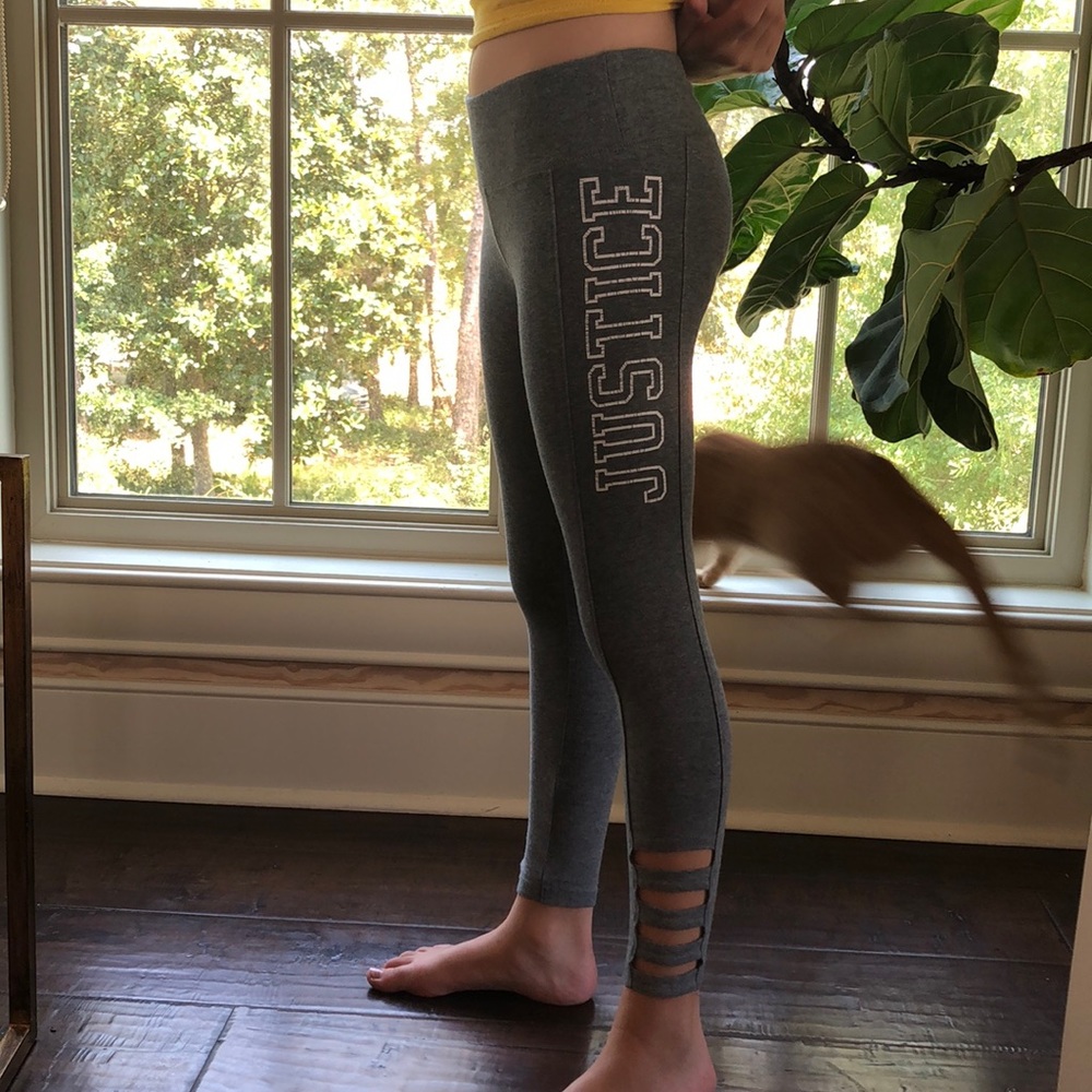 Justice leggings size 8